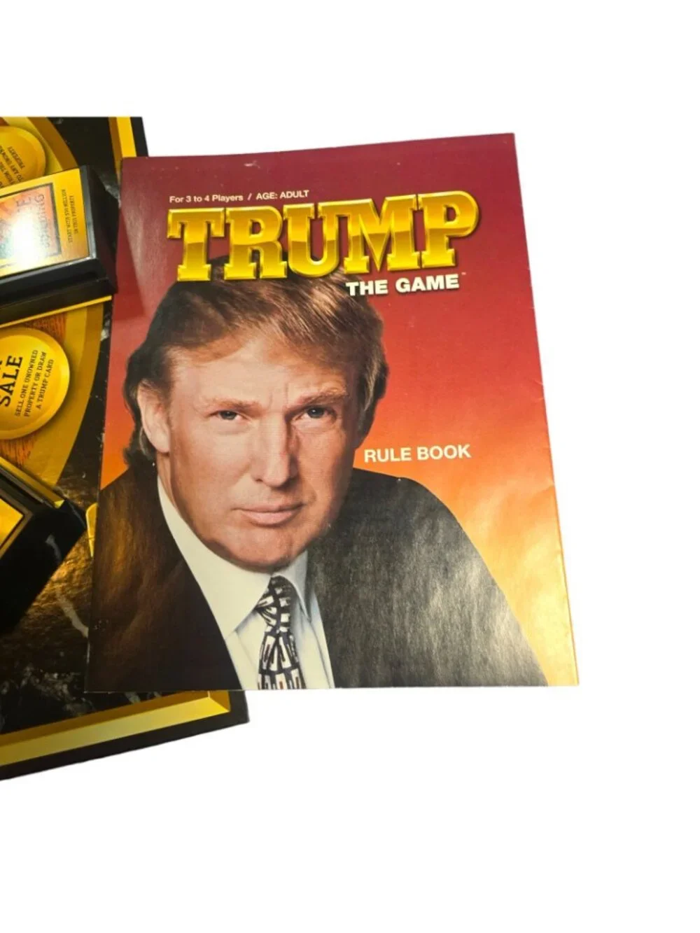TRUMP The Game 2004 Parker Brothers Donald Trump Board 